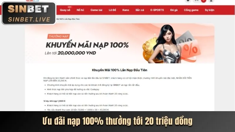 Thưởng Nạp Lại